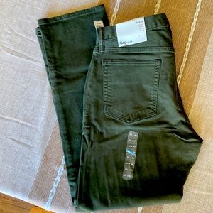 Mens green GAP jeans